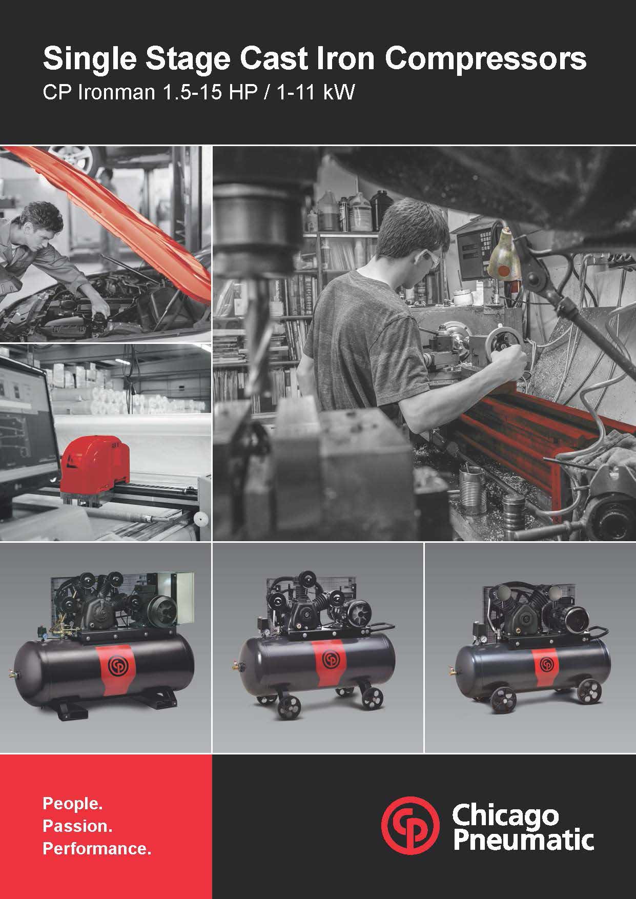 ปั๊มลมแบบลูกสูบ ซีพี