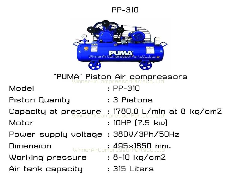 ปั๊มลมลูกสูบพูม่า