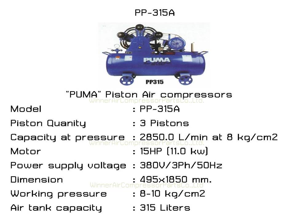ปั๊มลมลูกสูบพูม่า