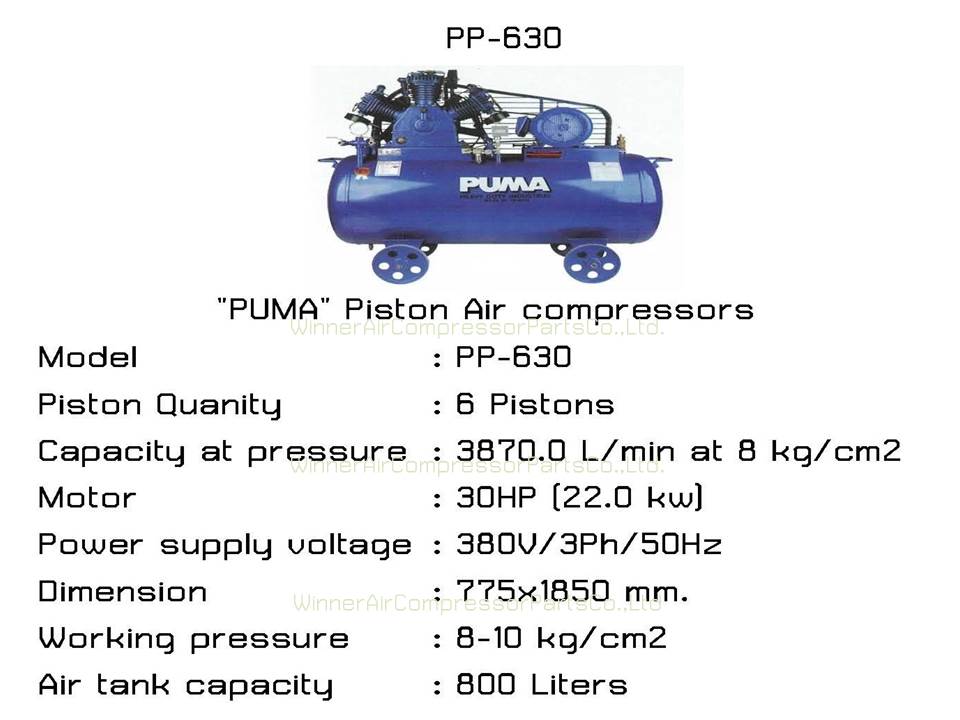 ปั๊มลมลูกสูบพูม่า